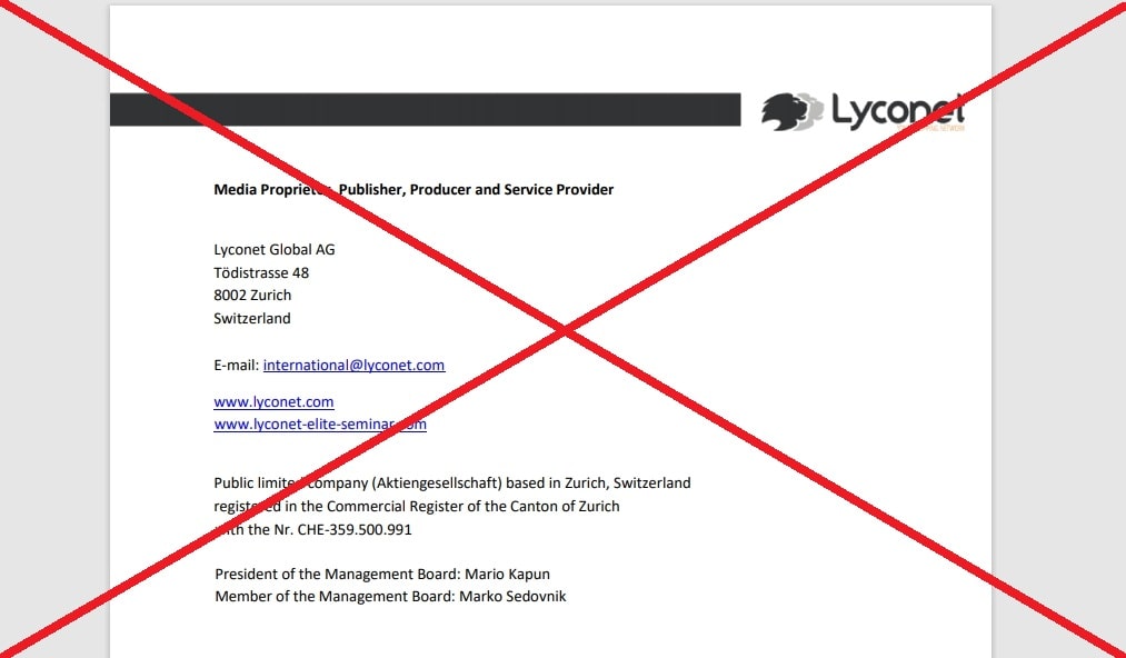 Компания Lyconet (lyconet.com) - отзывы и маркетинг. Развод?